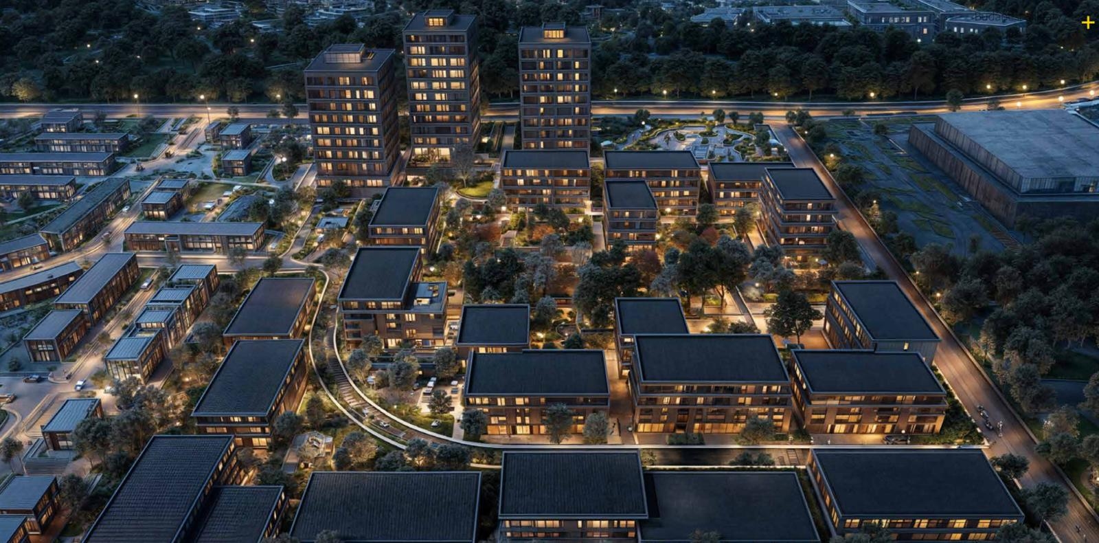 Large-scale residential project development partnership for approximately 2,000 apartments on 80,000 m² land in the city center is ongoing.