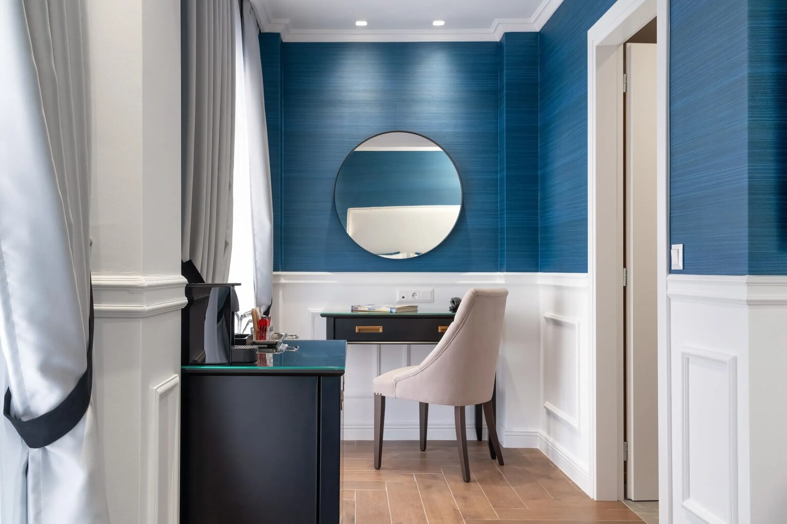 Interior arrangement and furniture application was carried out.