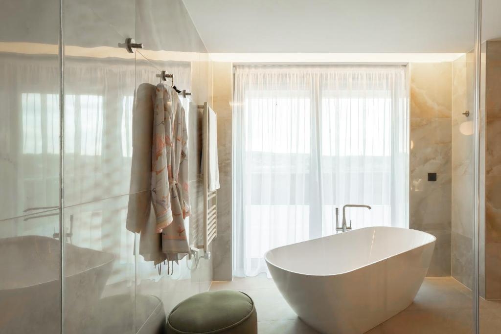 Complete architectural design and implementation project for luxury hotel and spa facility was executed from start to finish.